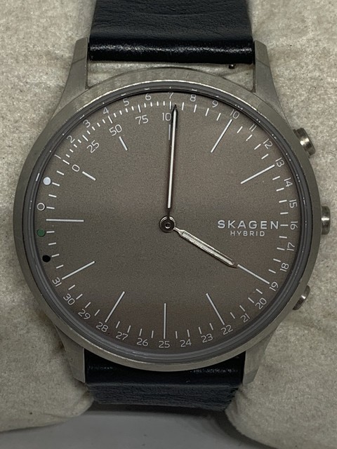 skagen hybrid black