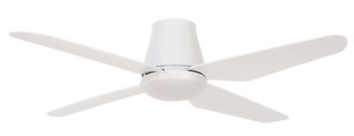 Deckenventilator mit LED Licht und Fernbedienung Airfusion Aria CTC Weiß 122 cm