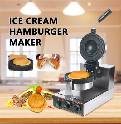Ice Cream Hamburger Maker kommerzielle Burger Panini Pressmaschine Mit Filling