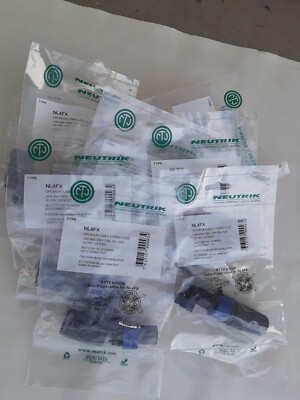Brand New 10 Pack Neutrik NL4FX Locking Four-Pole High-Load Speakon Connector