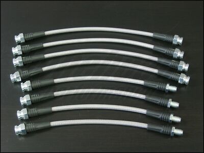 Techna-Fit Stainless Steel Braided Brake Lines 1991-1999 Mitsubishi 3000GT VR-4