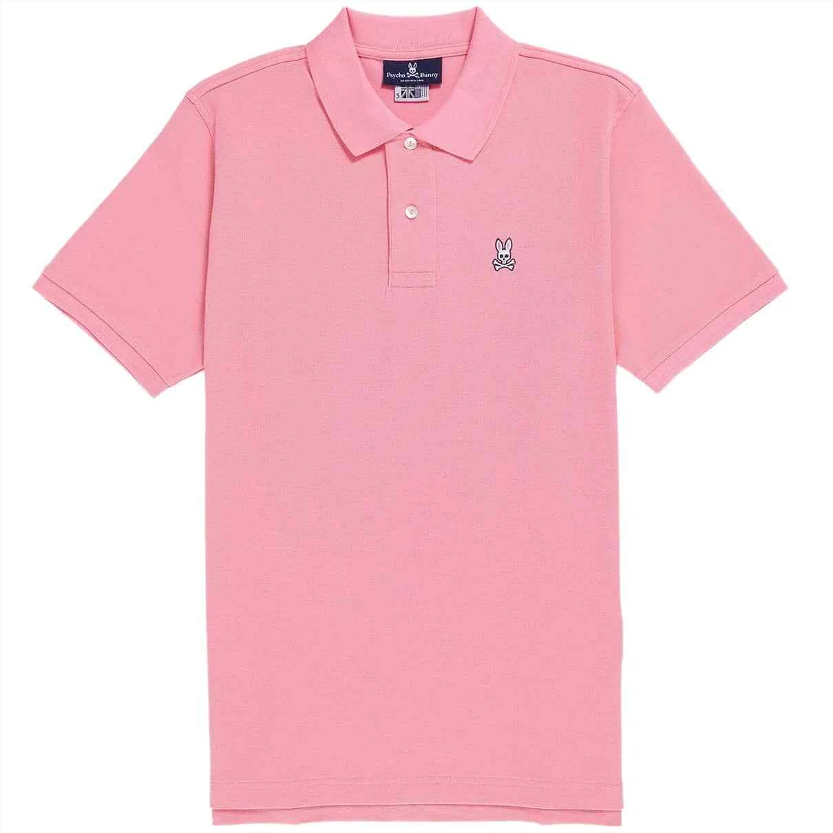 Psycho Bunny Classic Polo Shirt RRP £95 | Pink
Opens in a new window or tab