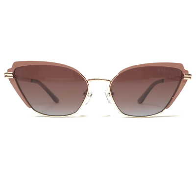 Marciano Sunglasses with Rose Gold Frame and Brown Lenses Guess  main image 4