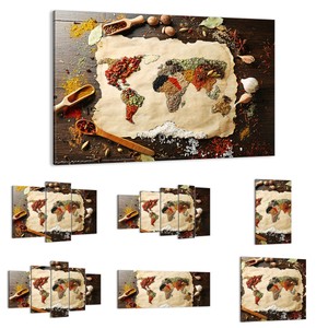 Cucchiai Con Spezie Quadro Per Cucina Alta Qualita