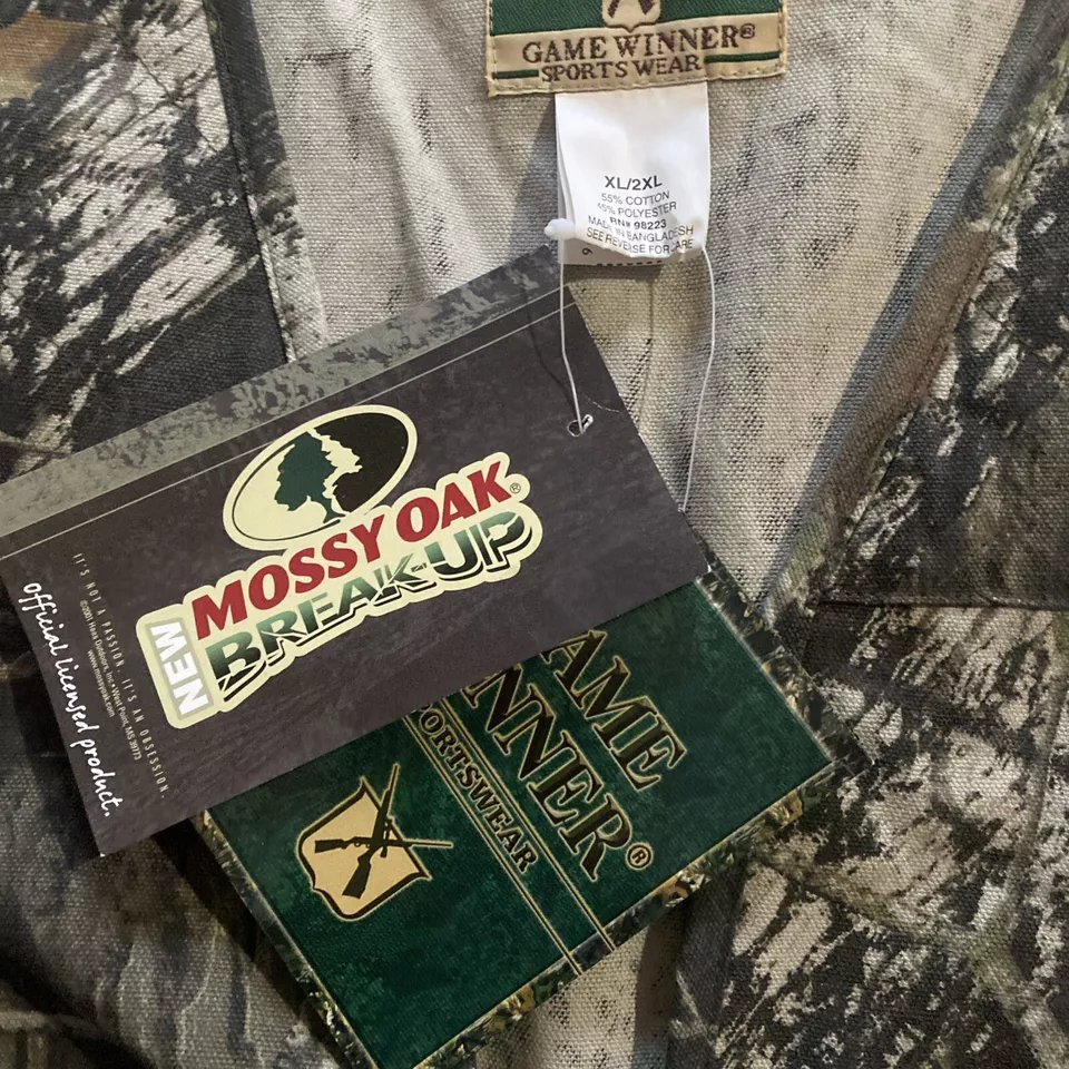 Game Winner Sportswear Men’s XL Mossy Oak Camo Hunting Vest F4-015 - Image 2 of 4