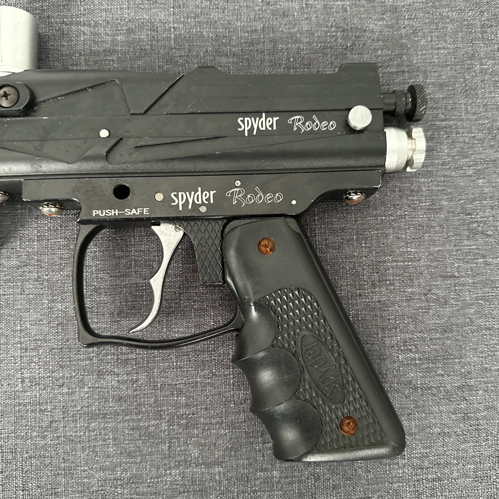 SPYDER RODEO Paintball Gun / Marker All Black AS IS UNTESTED eBay