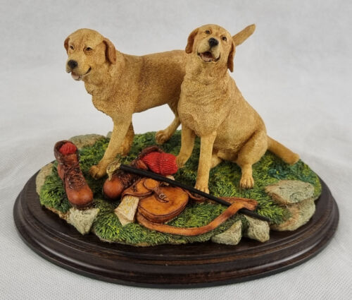 Country Artists Figurine,  Labradors - Start Of The Day. 00998. K Sherwin. 1997. - Picture 1 of 8