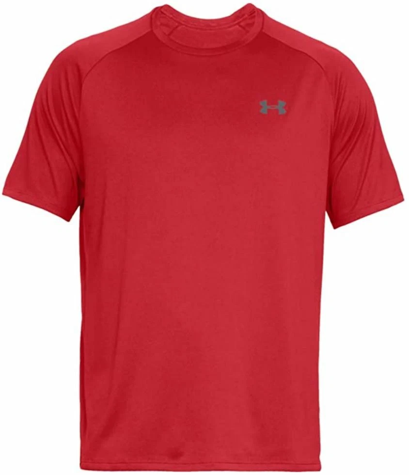 Under Armour Men's Tech Short Sleeve Tee Red 1326413 Size L NEW with tag