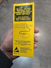 Cherne 270016 DWV System 1-1/4" - 1-1/2"  Rubber Test Ball Plug New 