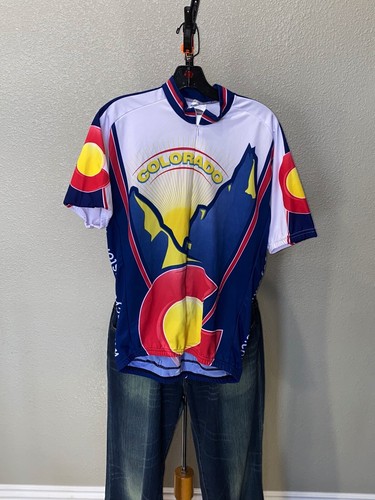 Cycling Store State Of Colorado Cycling Shirt Large L