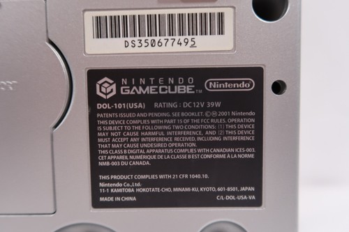 Nintendo GameCube Silver DOL-101 Video Game Console W/ Accesories & Memory Card - Picture 5 of 11