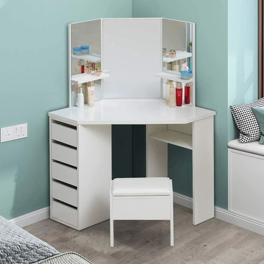 Corner dresser desk deals