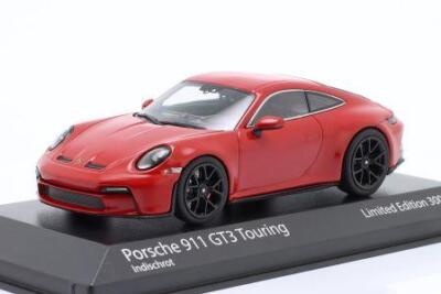 1/43 ミニチャンプス ポルシェ 911(992) GT3 ツーリング レッド Minichamps 1:43 Porsche 911 (992) GT3 Touring 2021 - red