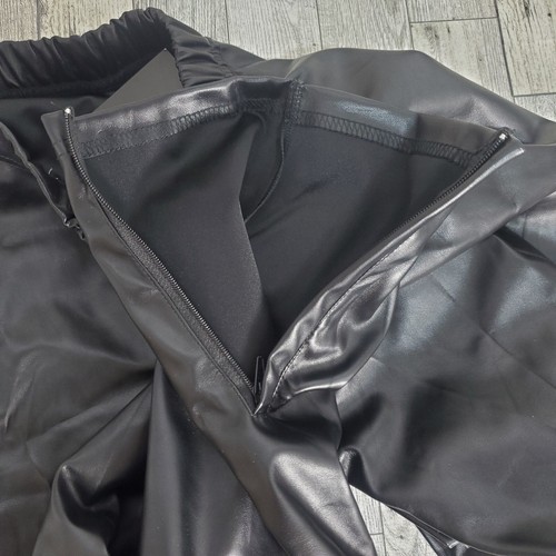 A&K MADRIGALES Woman's Pleather pull on pants. Size 5, 28.5" inseam NWT - Picture 11 of 11