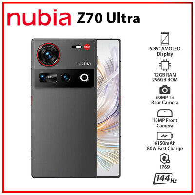 ZTE nubia Z70 Ultra 5G BLACK 12GB+256GB Dual SIM Global Ver ZTE nubia Z70 Ultra 5G BLACK 12GB+256GB Dual SIM Global Ver