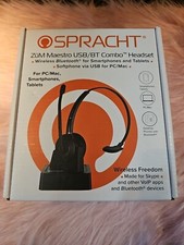 Spracht ZuM Maestro DECT Binaural Over The Head Headset Black HS2019