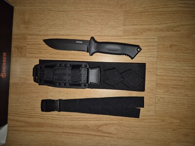 Gerber Prodigy serrated Militärmesser  black 