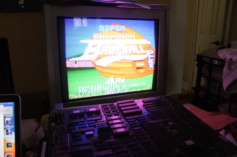 Super Champion Baseball arcade pcb SNK Tested and Working
