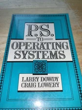 P. S. To Operating Systems 1993 Softcover FREE SHIPPING
