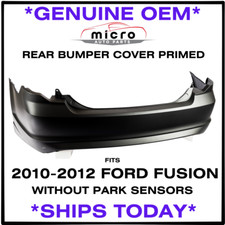 2010-2012 Ford Fusion Rear Bumper Cover Oem Primed Ae5z17k835aaptm Ships Today