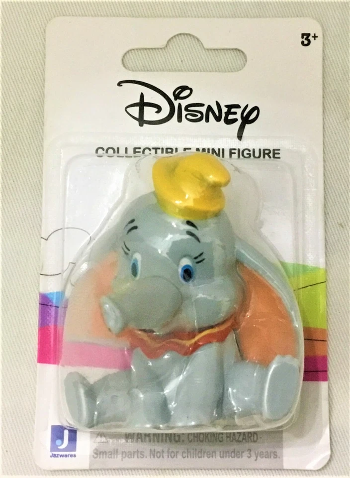 Juego de 5 mini figuras coleccionables de Disney: Dumbo, Tigger, Simba, Patch, Marie Foto 3 de 4