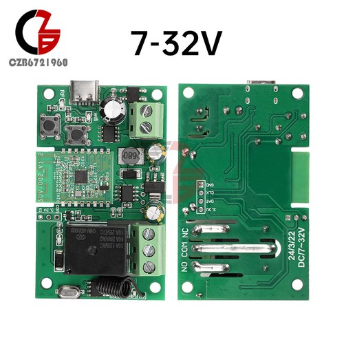 AC/DC7-32V/AC220V 1-CH Pro Self-Locking APP Smart WIFI Bluetooth Relay Module - Picture 15 of 21