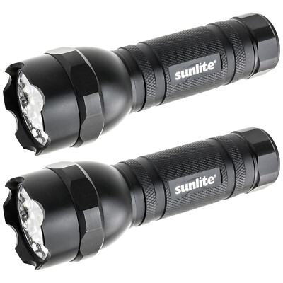 Tactical Flashlight, Red Laser, Strobe, Green LED Mode, Water Resistant