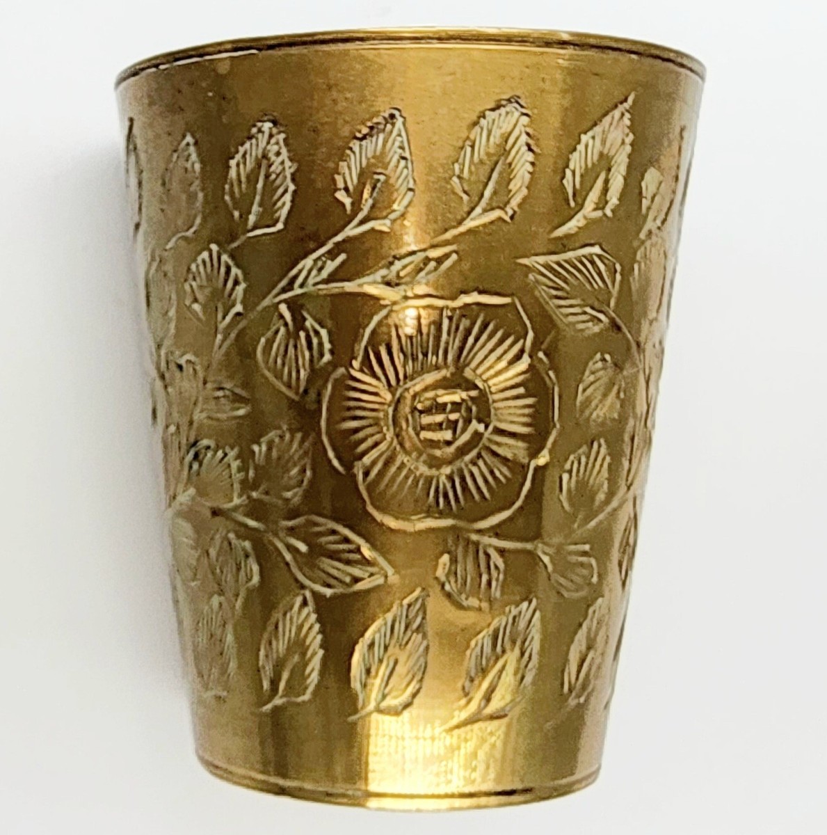 Rare Antique Brass Jiggers/Shot Glasses Made in British Rare Antique Brass Jiggers/Shot Glasses Made in British