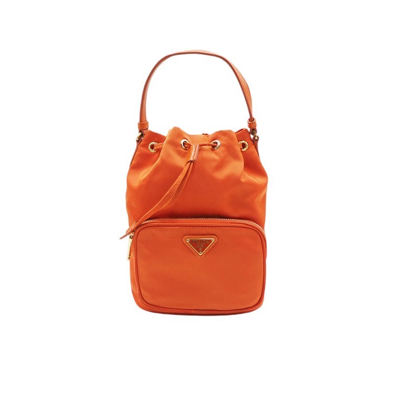 Prada 1BH038 Re-Nylon Duet Bucket Shoulder Bag | eBay