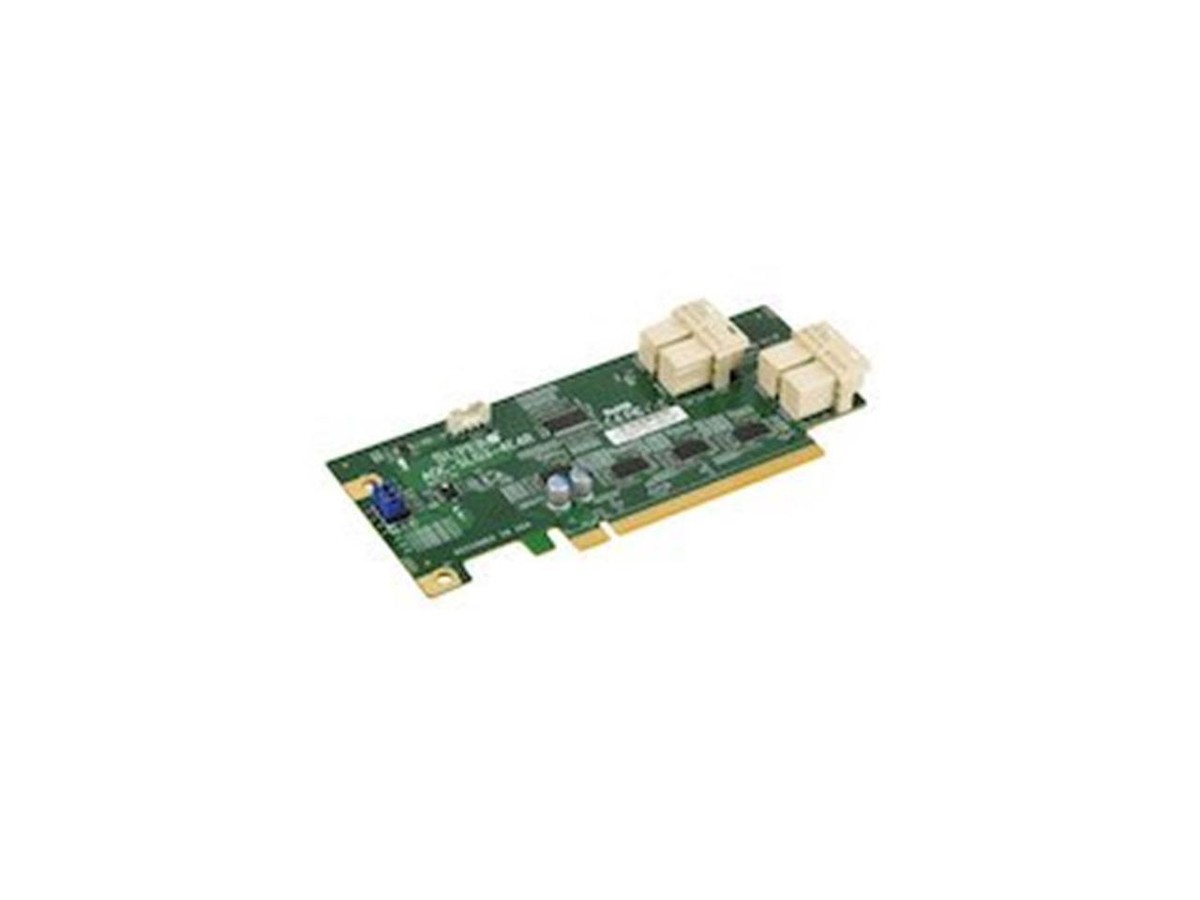 Supermicro Low Profile 12.8 Gb/s Quad-Port NVMe Internal Host Bus