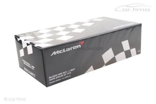 Mclaren Ford M23 South African Gp 1976 Jochen Mass MINICHAMPS 1:18 530761832 - Picture 5 of 5