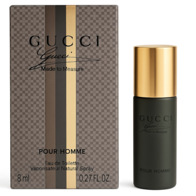 香水(男性用) GUCCI BYGUCCI POUR HOMME MADE TO MEASURE Gucci Made to Measure EDT Men's Cologne Travel Spray 8ml 0.27oz