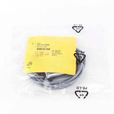 Sensore Di Prossimit&agrave; Induttivo Turck Bi5-S18-AZ3X - M18, 5mm, SPST-NO 2 Fili - Usato
