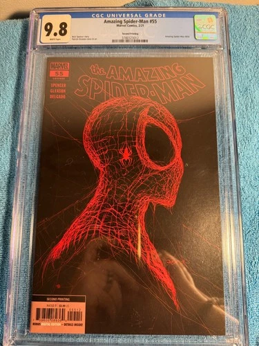 Amazing Spider-man #55 CGC 9.8 Pat Gleason "Webhead" Trade Cover Second Printing
