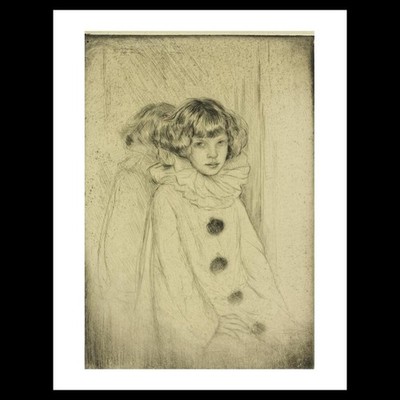Rosalind Abramson - Pierrette Art Card Print