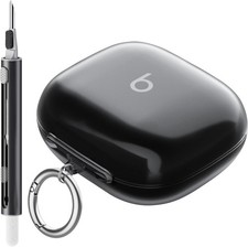 Seltureone Compatible with Beats Powerbeats Pro 2 Case Transparent Black