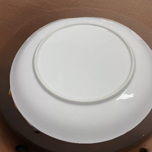 3 Vtg Gold Wheat China Tea Coffee Cups Plates Dessert Luncheon Snack Set 1950's - Picture 8 of 11