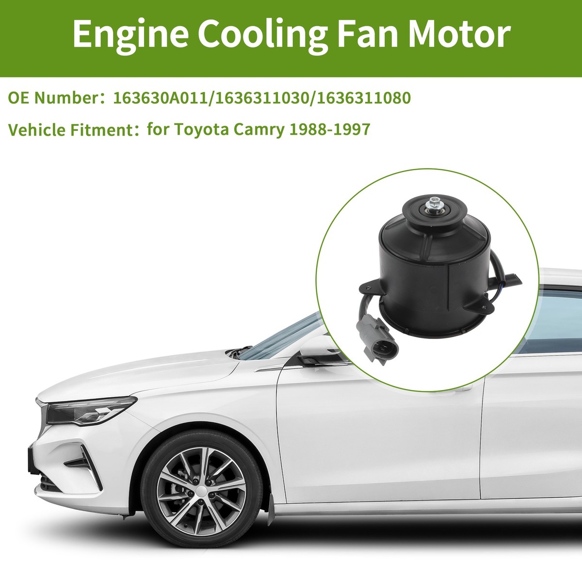 Radiator Fan Motor for Toyota Camry 1988-1997 No.163630A011