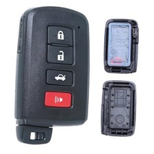 Key Fob Shell Case Compatible with Toyota Highlander Avalon Camry RAV4