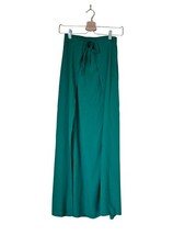 Lulu’s Medium Run The Summer Emerald Green Maxi Dress Womens