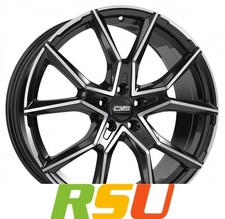 CMS C33 diamond black 8.5x20" ET40 LK5 112 ML 66.5 Alufelgen 20 Zoll