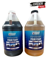 6 Lb. Density Expanding Pour Foam, 2 Part Polyurethane Closed Cell Liquid Foa...