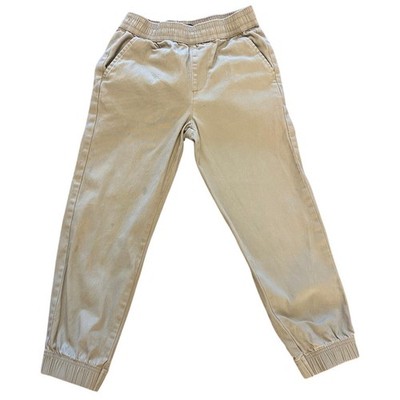 Chaps Boys Size Small Khaki Pants with Elastic Waist
