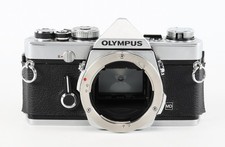 Olympus OM-1 MD 35mm Film Camera Body, Chrome without Shoe