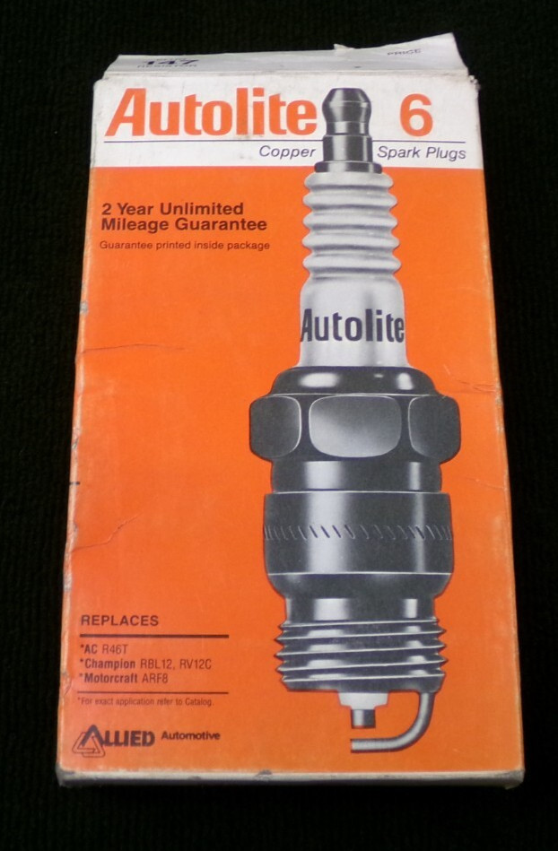 PACK OF 6 AUTOLITE 147 SPARK PLUG