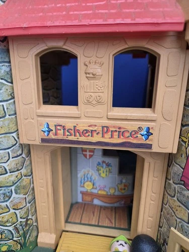 Vintage 1974 Fisher Price Little People Play Family Castle #993 Castle ONLY