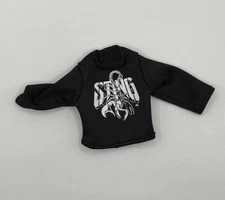 AEW Supreme Series - Sting Long Sleeve Shirt Only Fodder Jazwares 1/12 Scale