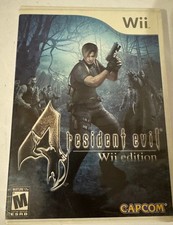 Resident Evil 4 Nintendo Wii Edition Complete In Box Tested Working