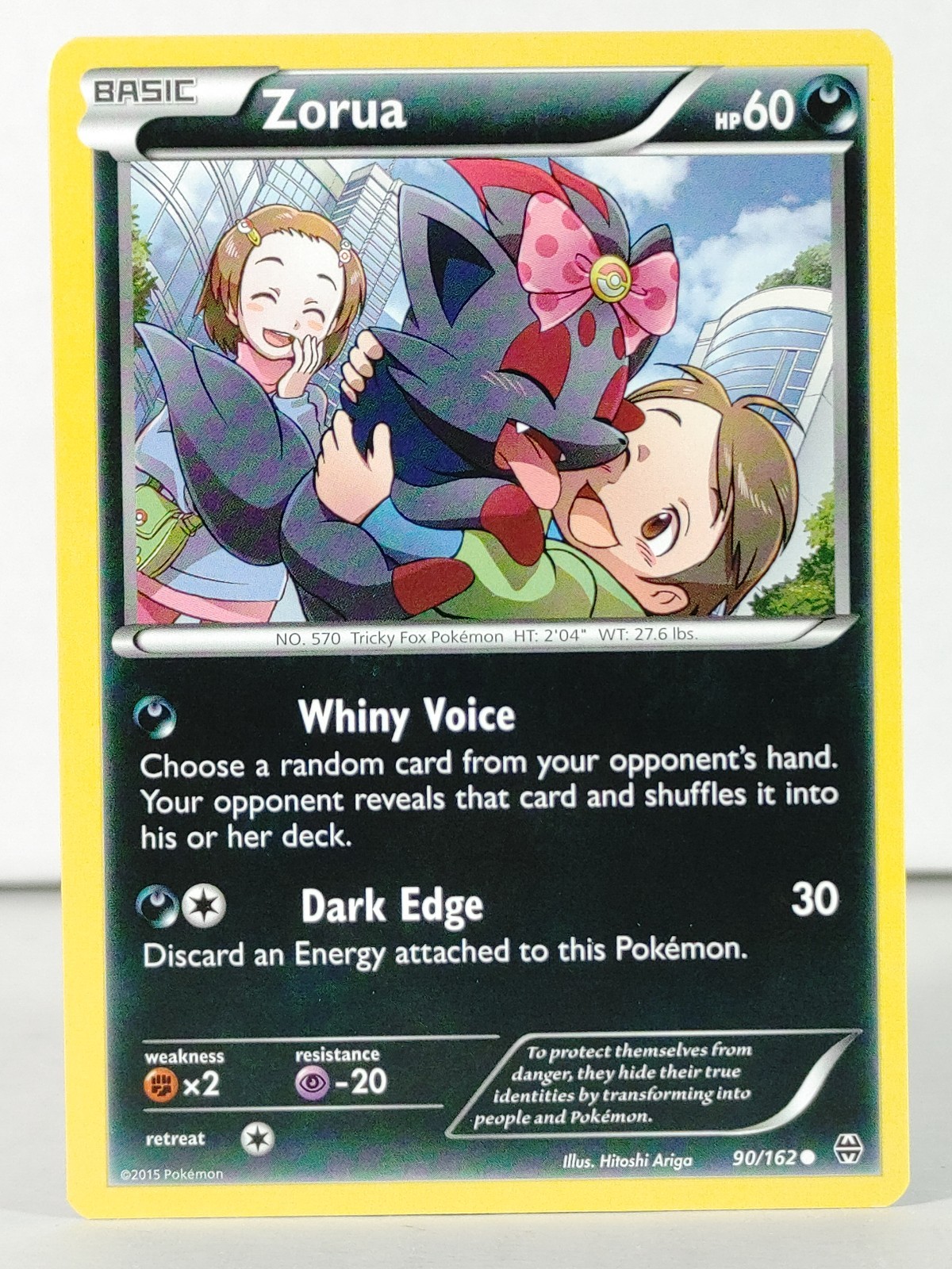 Zorua - POKEMON - BREAKthrough - 90/162 - NM