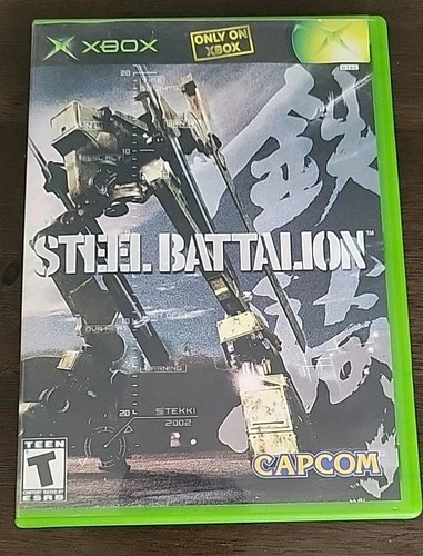 Steel Battalion ( Xbox, 2002) Complete VERY GOOD Condition DISC No Scratches